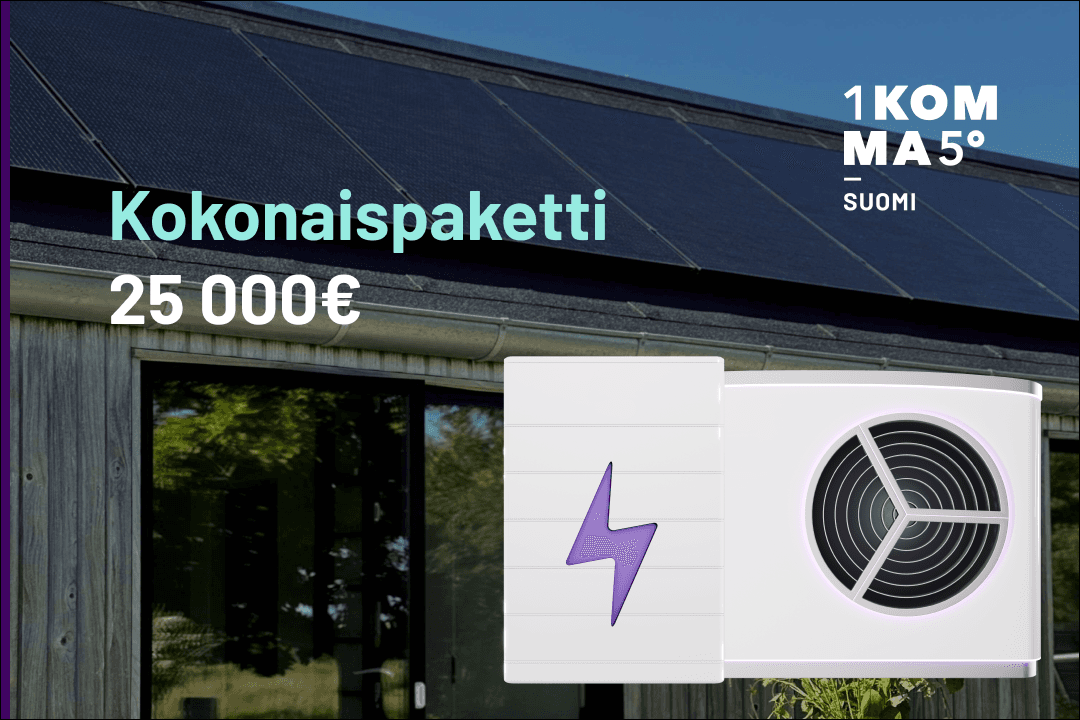 SOLCELLSPAKET FRÅN 1KOMMA5°