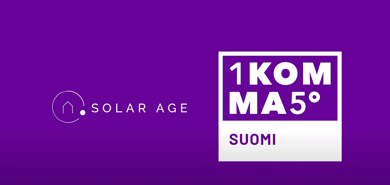 Solar Age Oy on nyt 1KOMMA5° Suomi