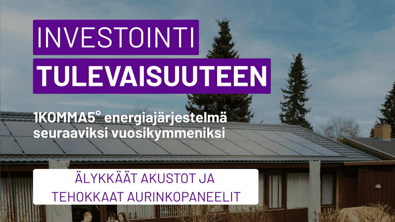 SOLCELLSPAKET FRÅN 1KOMMA5°